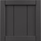 Ekena Millwork 12"W x 12"H True Fit PVC Framed Board-n-Batten Shutters Sample, Shadow Mountain SAMPLE-TFPBFSM - alternate 1